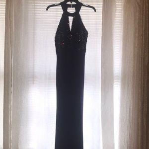 Purple evening gown/ prom dress